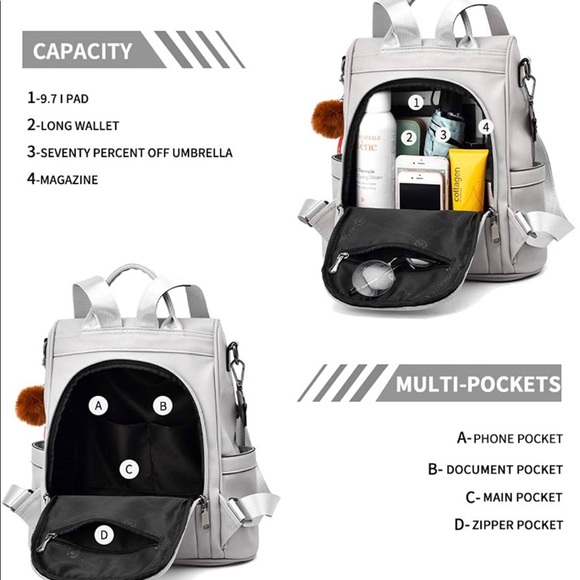 New Shoulder bag/ backpack - Picture 6 of 6